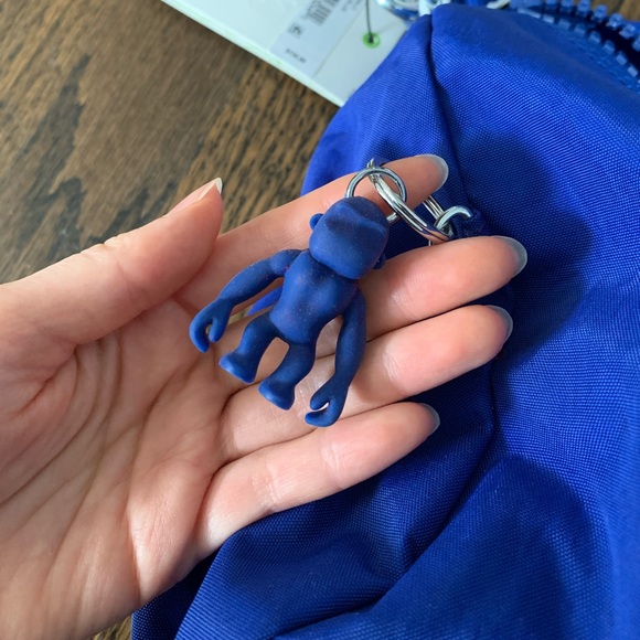 Brand New Kipling Onalo Duffle Bag Laser Blue - Picture 8 of 15